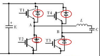 电力电子器件中电压驱动型器件反并联二极管的作用与原理