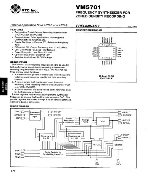 VM5701PLK芯片 PDF资料、经销商与电力电子元器件销售指南